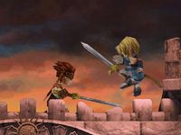 une photo d'Ã©cran de Final Fantasy 9 sur Sony Playstation